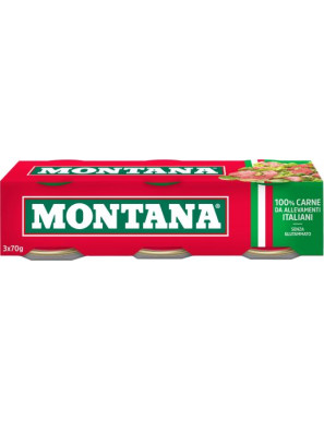 Montana Carne Lessata gr.70X3