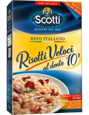 Scotti Riso Parboiled Risotti Veloci Al Dente 10' kg.1