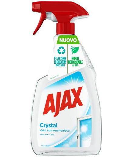 Ajax Crystal Clean ml.750 Erogatore