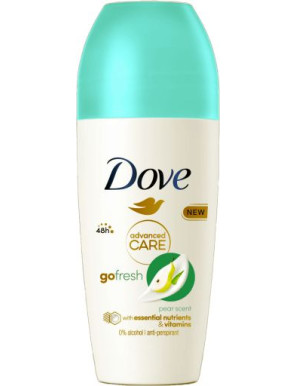 Dove Deo Roll-On Advanced Care Go Fresh Pera&Aloe ml.50