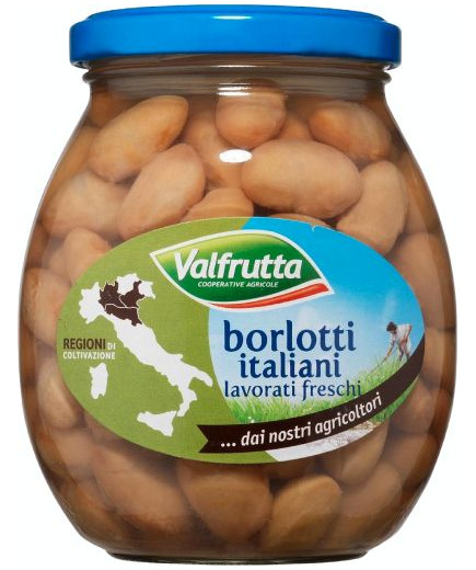 Valfrutta Fagioli Borlotti gr.360 Plg