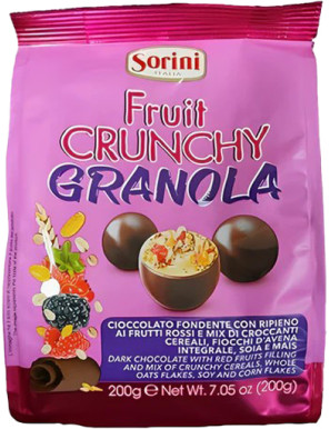SORINI FRUIT CRUNCHY GRANOLAGR.200