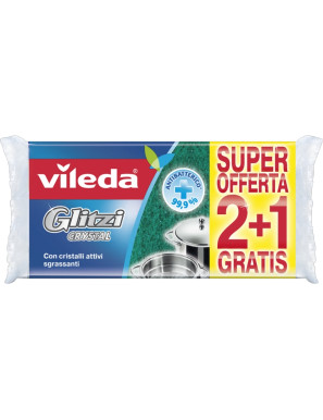 Vileda Glitzi Fibra Verde X2+1