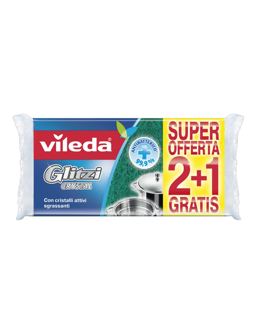 Vileda Glitzi Fibra Verde X2+1