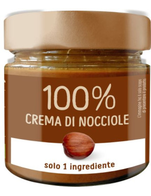 EUROCOMPANY CREMA DI NOCCIOLEPELATE TOSTATE BIO 100% GR.175