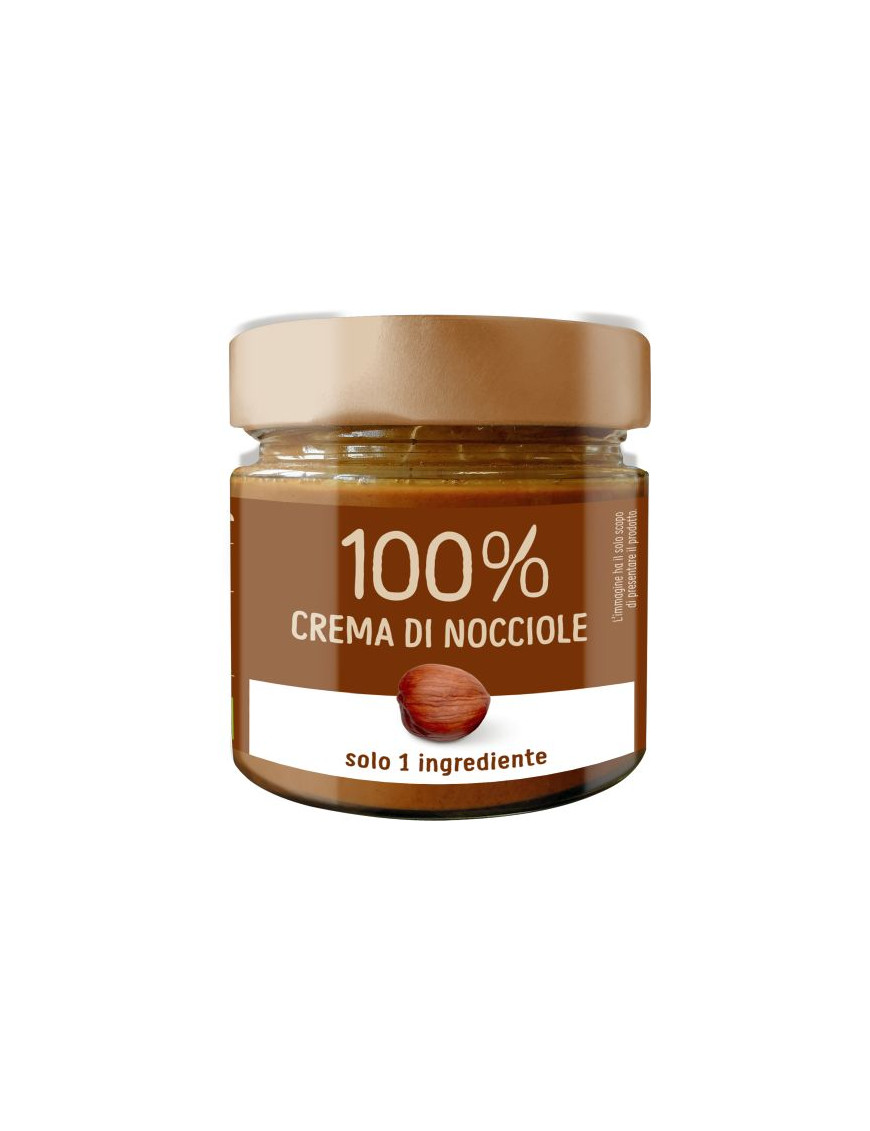 EUROCOMPANY CREMA DI NOCCIOLEPELATE TOSTATE BIO 100% GR.175