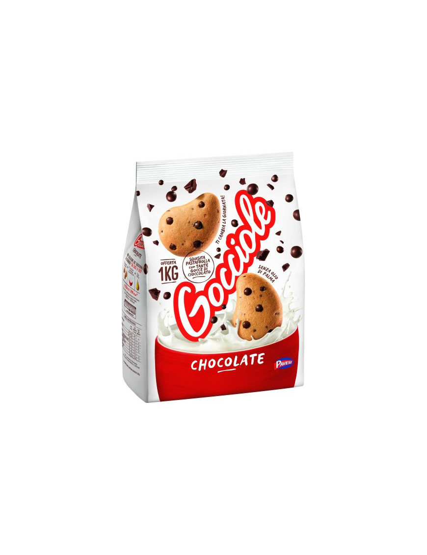 PAVESI GOCCIOLE CIOCCOLAT.KG.1  M