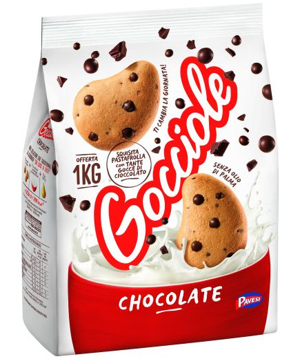 PAVESI GOCCIOLE CIOCCOLAT.KG.1  M