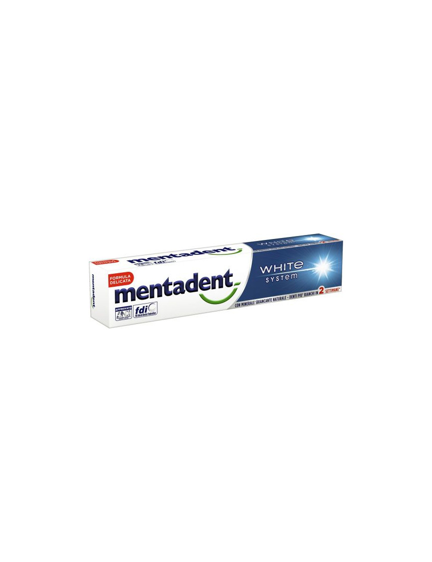 Mentadent Dentifricio White System l.75