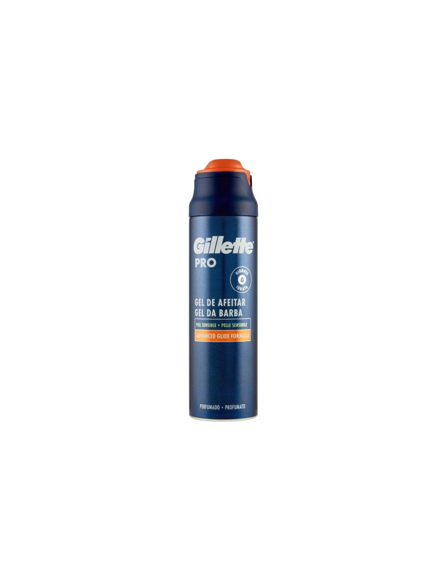 GILLETTE PRO GEL PELLE SENSIBILE ML.200