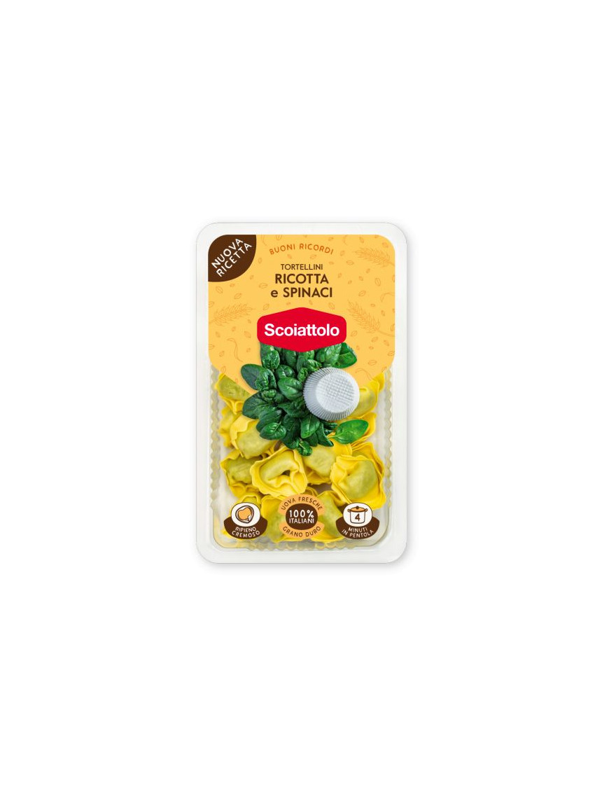 Scoiattolo Tortellini Ricotta E Spinaci gr.200