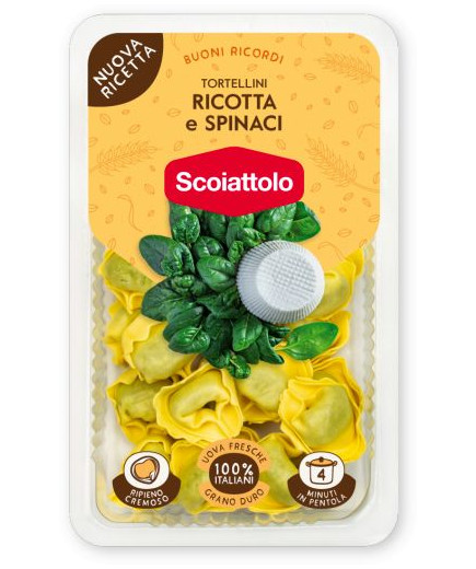 Scoiattolo Tortellini Ricotta E Spinaci gr.200