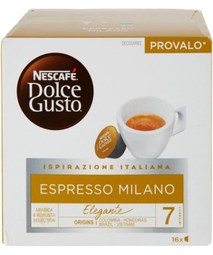 NESCAFE' DOLCE GUSTO ESPRESSO MILANO 16 CPS