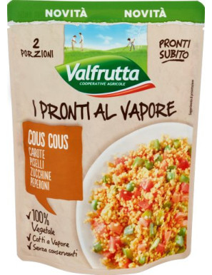 VALFRUTTA I PRONTI AL VAPORE COUS COUS 220 GR.