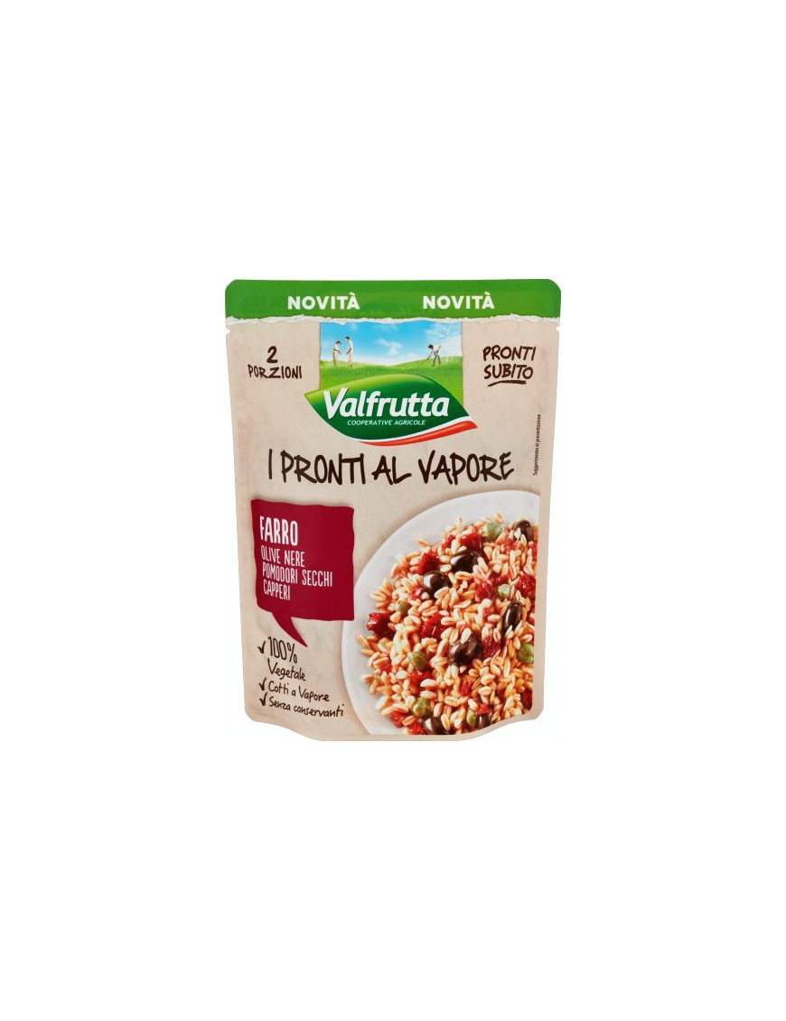 VALFRUTTA I PRONTI AL VAPORE FARRO 220 GR.