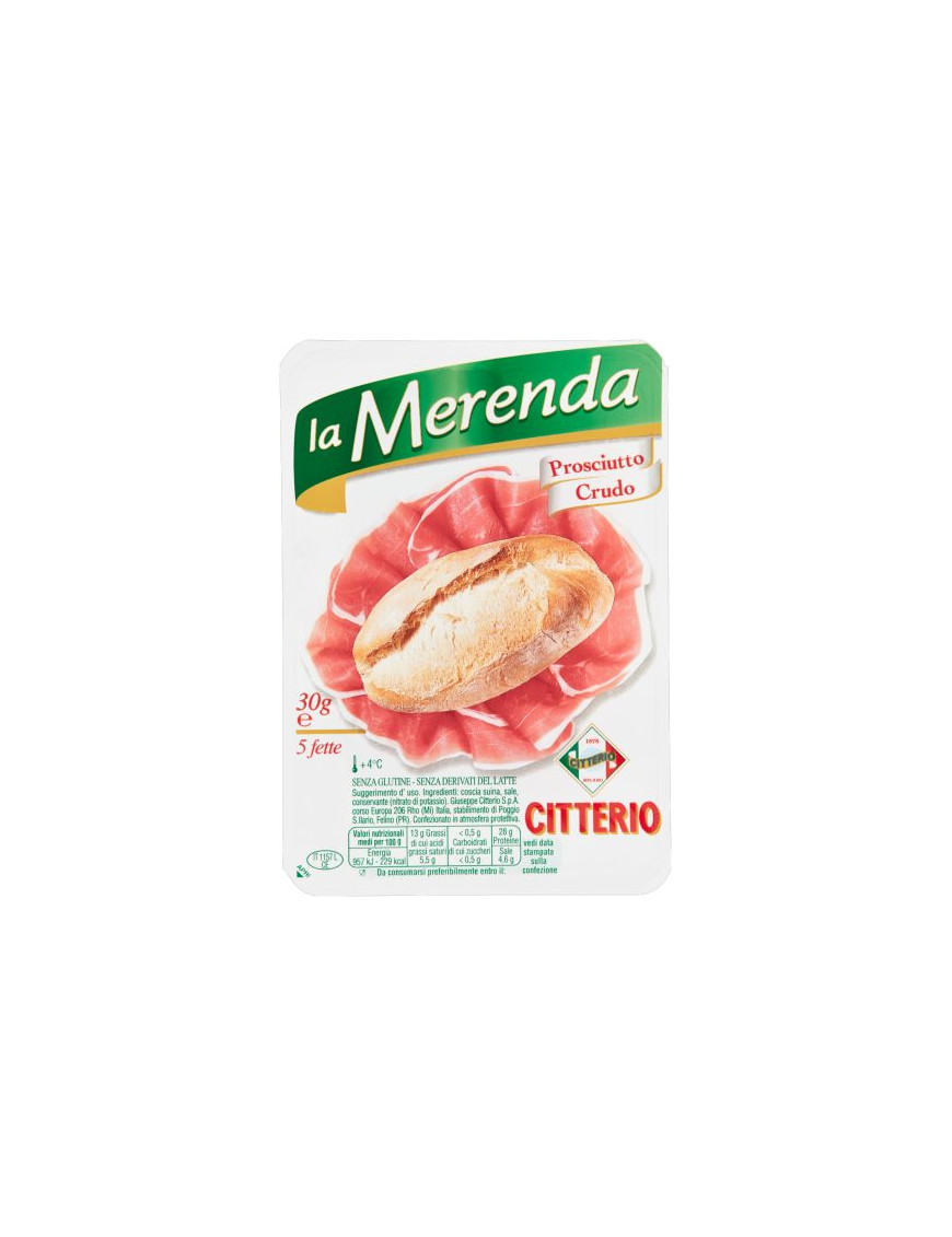 LA MERENDA PROSC.CRUDO G.30  -CITTERIO-