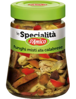 D'Amico Funghi Misti Calabrese In Olio Extravergine Di Oliva gr.280