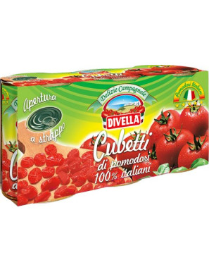 Divella Pomodori A Cubetti gr.400X3