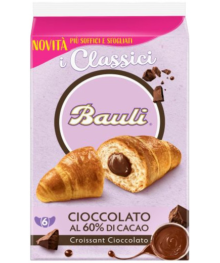 Bauli Croissant Cacao gr.50X6