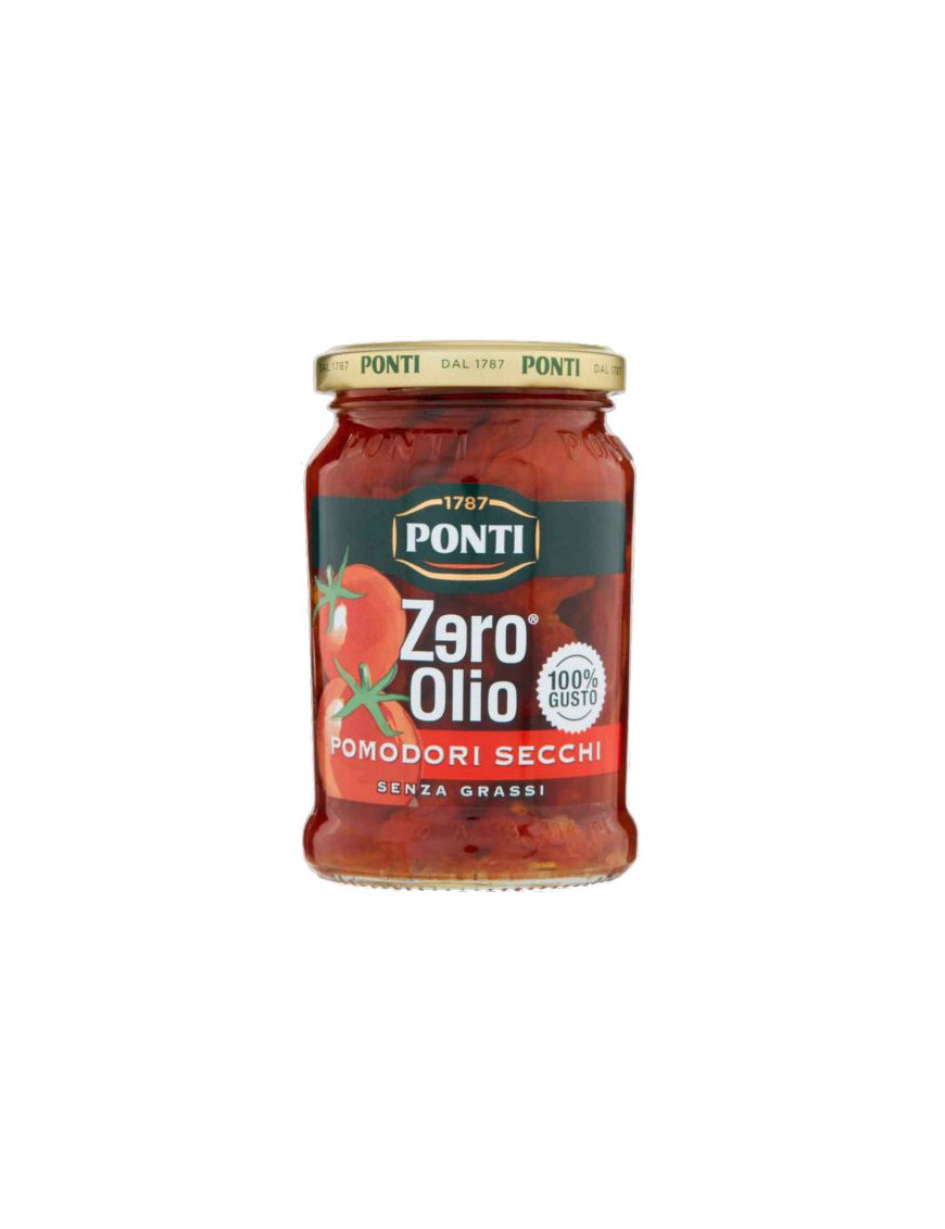 PONTI POMODORI SECCHI GR 300 ZERO OLIO