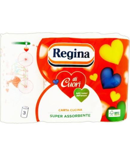 Regina Asciugatutto X3 Di Cuori 2 Veli