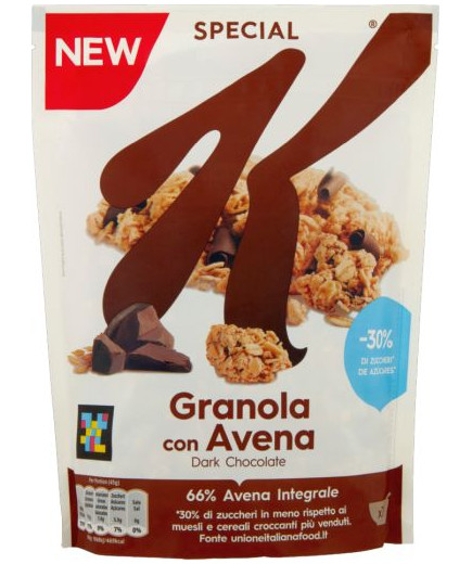 KELLOGG'S GRANOLA G.320 CIOCCOLATO CON AVENA