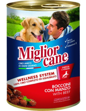 Morando Miglior Cane gr.400 Bocconi Manzo