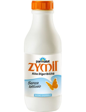 Parmalat Zymil Latte Uht Parzialmente Scremato lt.1 Bottiglia