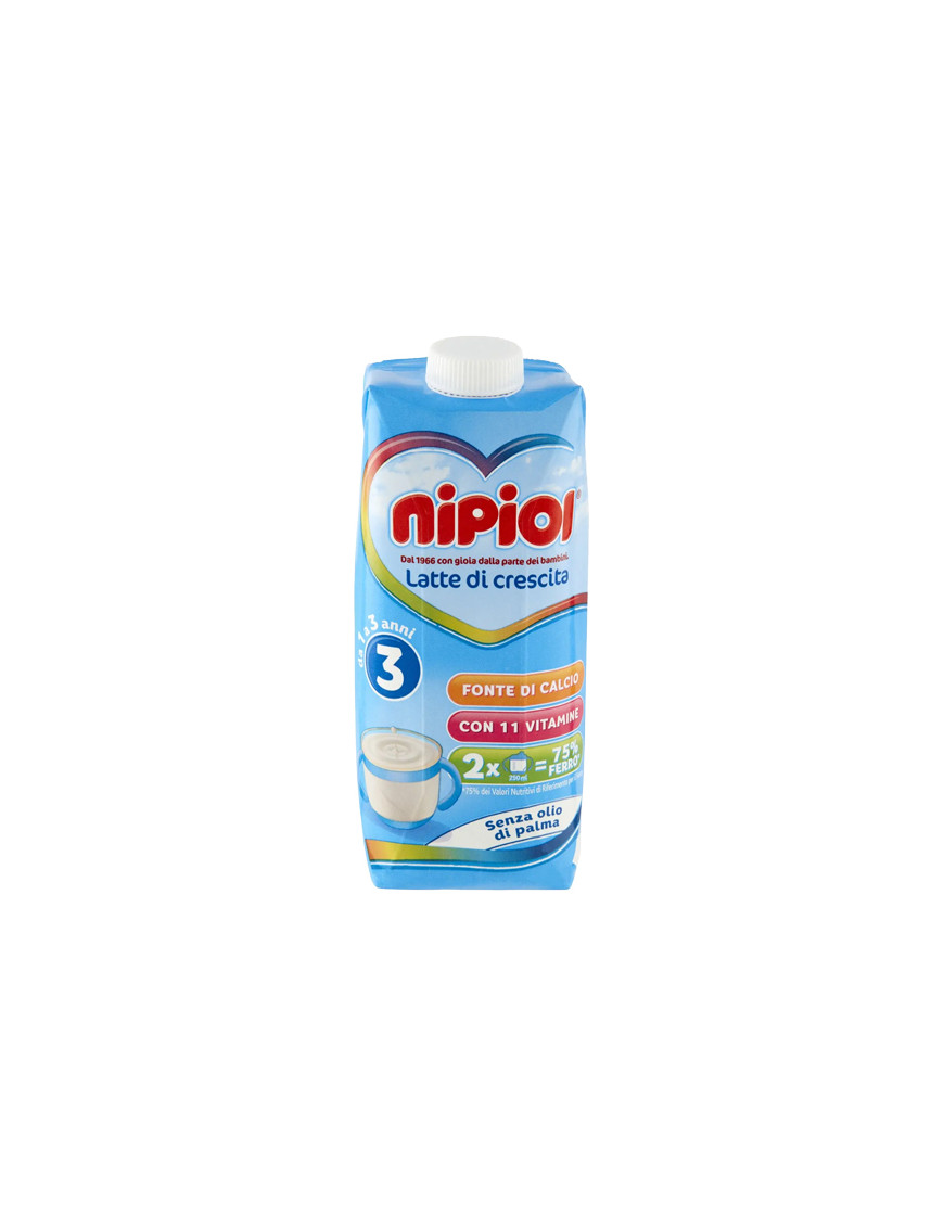 NIPIOL LATTE CRESCITA3 ML 500