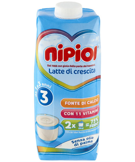 NIPIOL LATTE CRESCITA3 ML 500