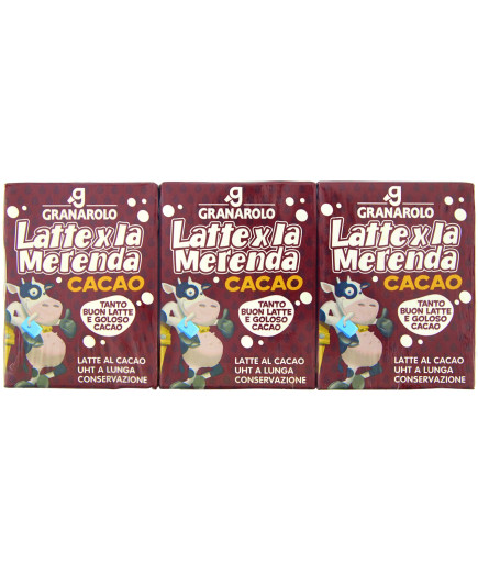 Granarolo Latte Merenda Cacao ml.200X3