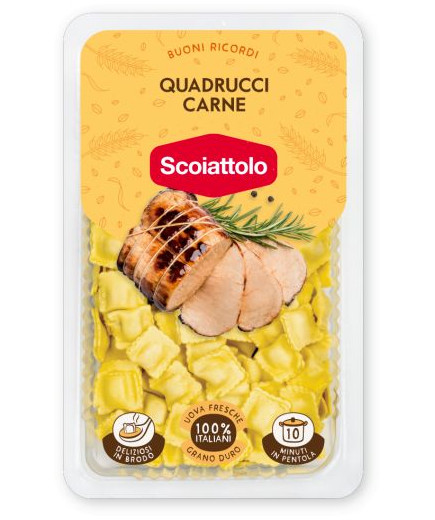 Scoiattolo Quadrucci Alla Carne gr.200