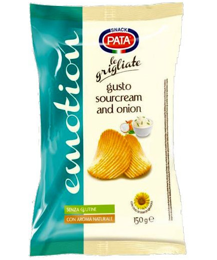 PATA EMOTION GRIGLIATE SOURCREAM & ONION G 150