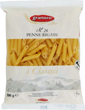 GRANORO PENNE RIGATE G.500NÂ°26