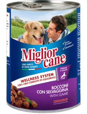 Morando Miglior Cane Bocconi Selvaggina gr.400