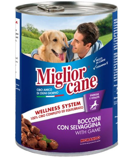 Morando Miglior Cane Bocconi Selvaggina gr.400