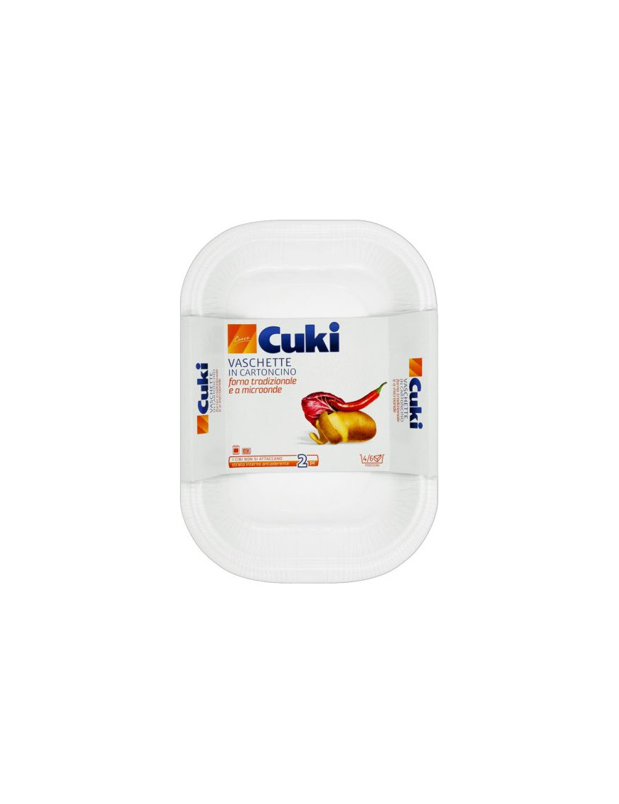 CUKI CONTENITORE IN CARTONCINO 4/6PORZ.2PZ MICROONDE RC86