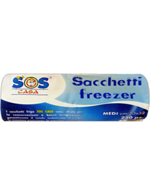 SOS CASA SACCHETTI FREEZER ROLL 23X32 X270 PZ.