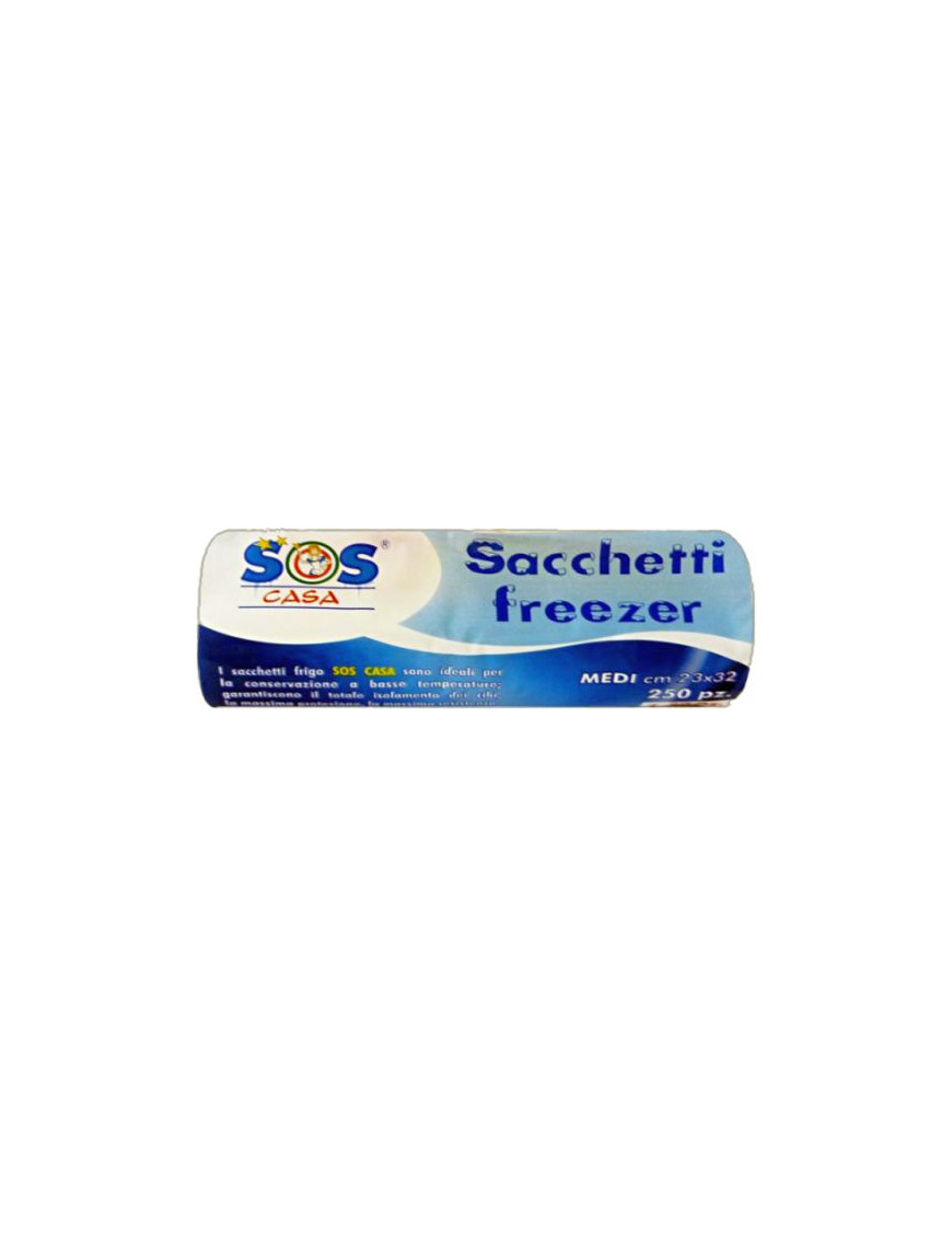 SOS CASA SACCHETTI FREEZER ROLL 23X32 X270 PZ.