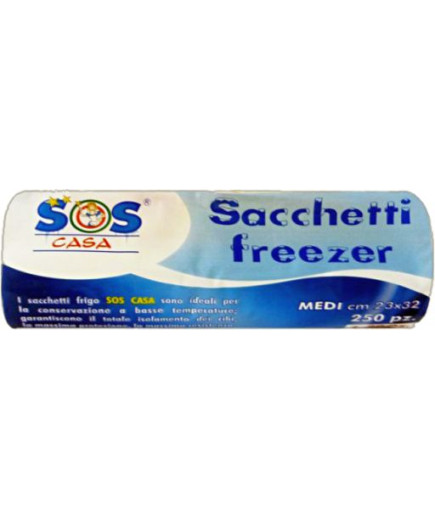 SOS CASA SACCHETTI FREEZER ROLL 23X32 X270 PZ.