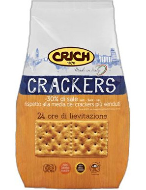 CRICH CRACKERS G.750 N/SALATI  SACCO