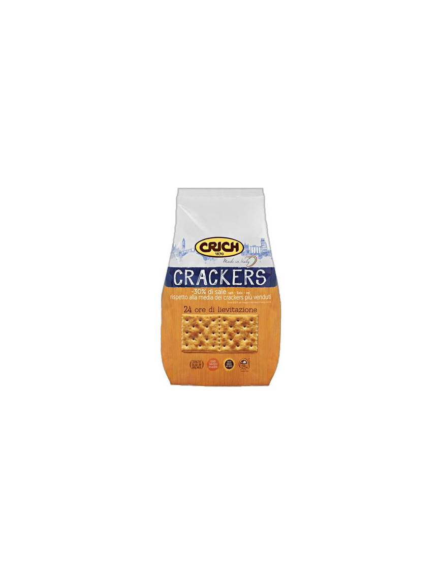 CRICH CRACKERS G.750 N/SALATI  SACCO