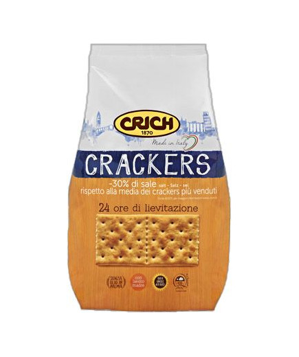 CRICH CRACKERS G.750 N/SALATI  SACCO