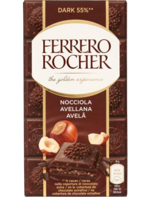 Ferrero Rocher Tavoletta Cioccolato Fondente gr.90