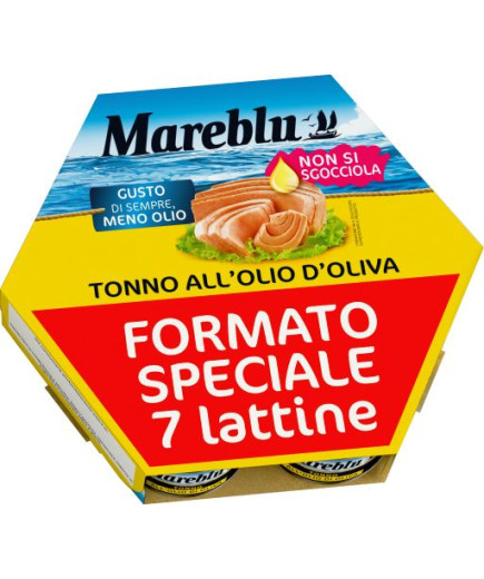 MAREBLU TONNO O.O. MENO OLIO 7X60 GR