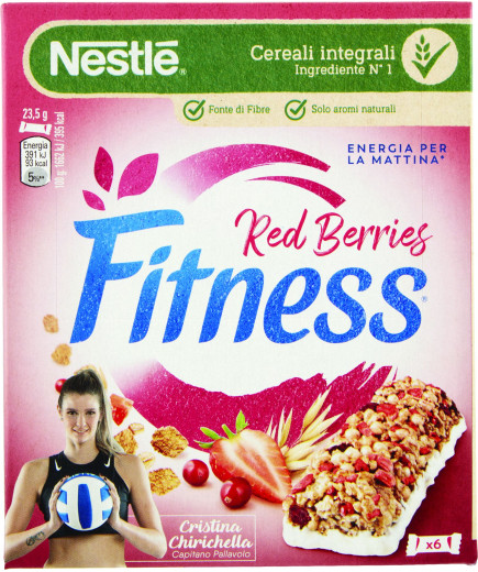 Nestle' Barretta Fitness Cioccolato gr.23,5 X6