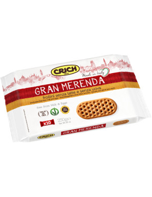 CRICH BISCOTTI GRAN MERENDA G.250 S/LATTE E UOVA