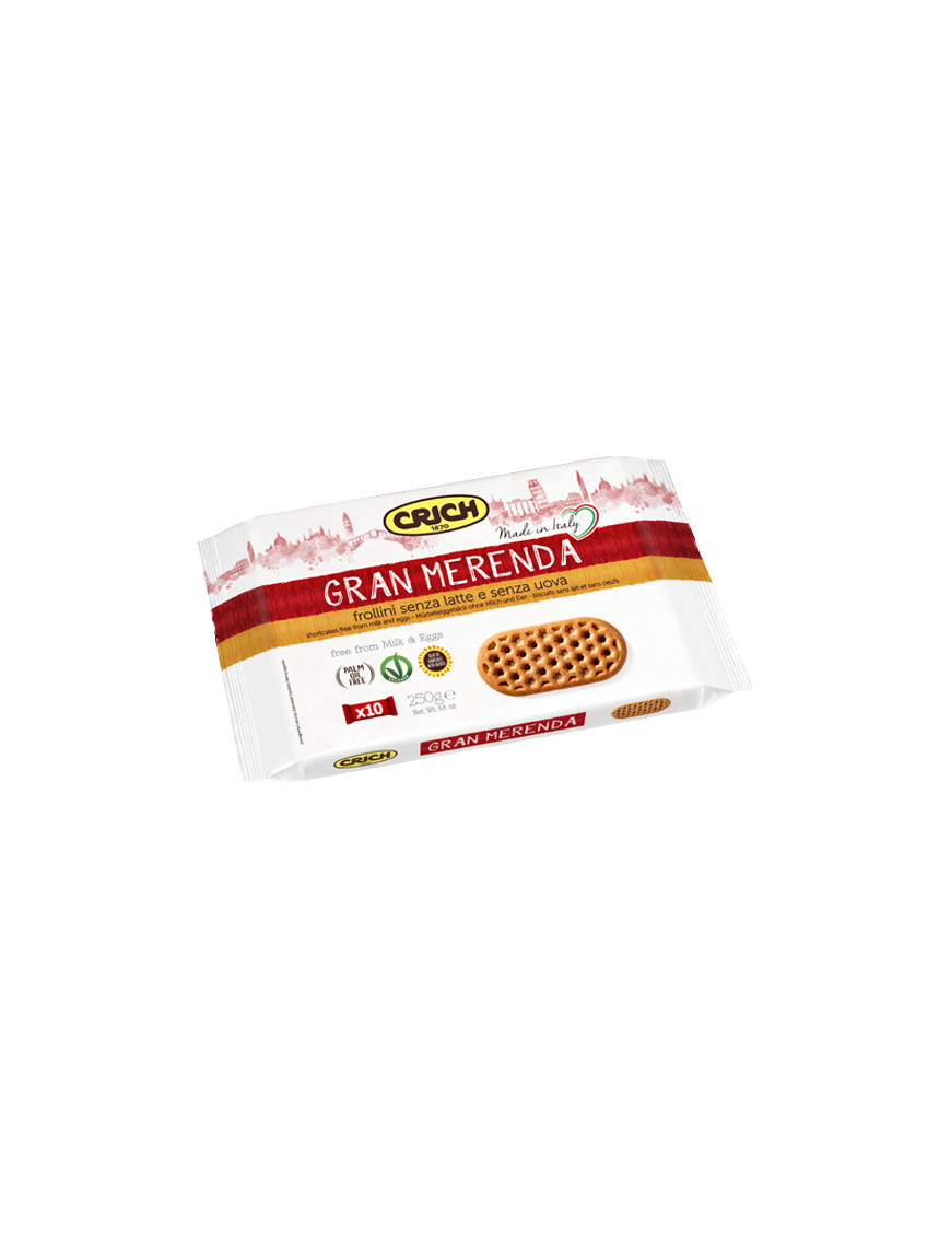 CRICH BISCOTTI GRAN MERENDA G.250 S/LATTE E UOVA