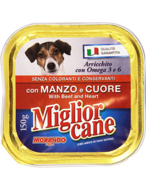 MORANDO MIGLIOR CANE G.150 MANZO E CUORE VASCHETTA