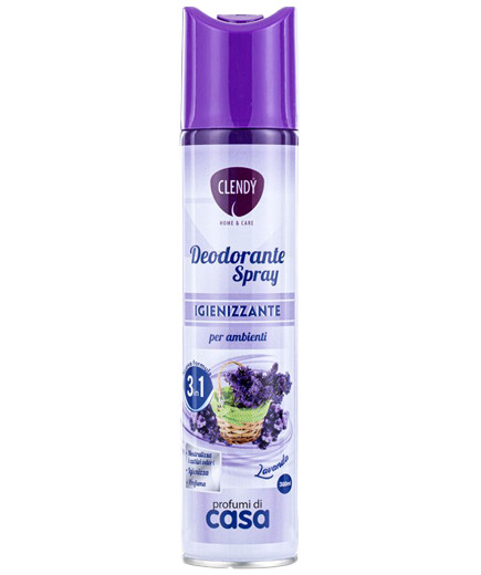 CLENDY DEO SPRAY AMBIENTE LAVANDA ML.280